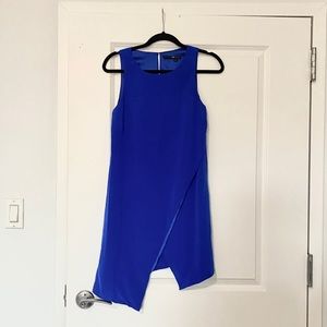Jay Godfrey Cobalt Blue Silk Dress